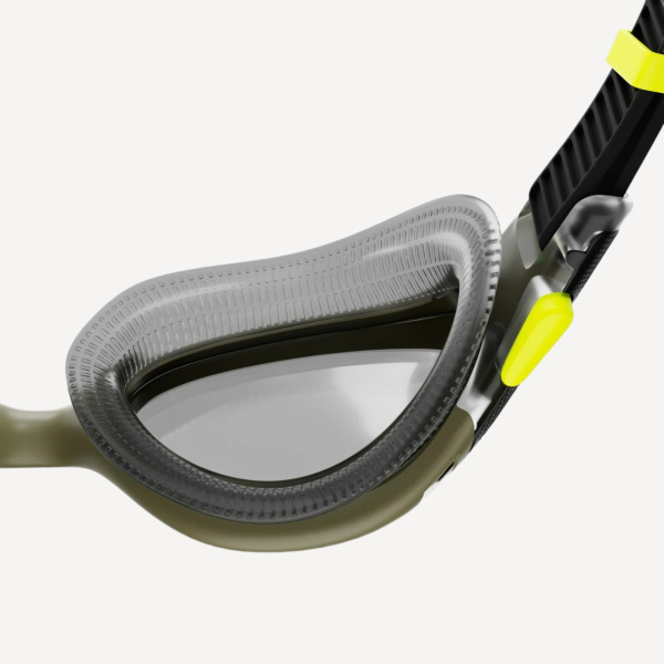 Очки для плавания Speedo Biofuse 2.0 Polarised (поляризационные; черный/зеленый)
